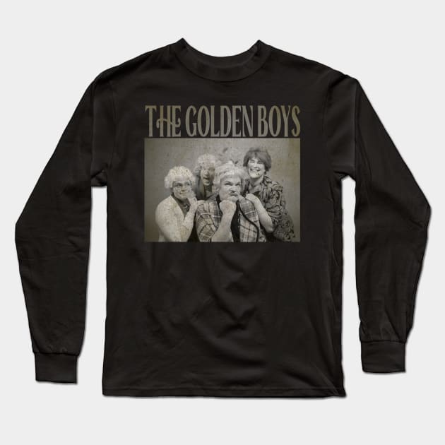 The Golden Boys - Golden Girls Parody Long Sleeve T-Shirt by Hat_ers